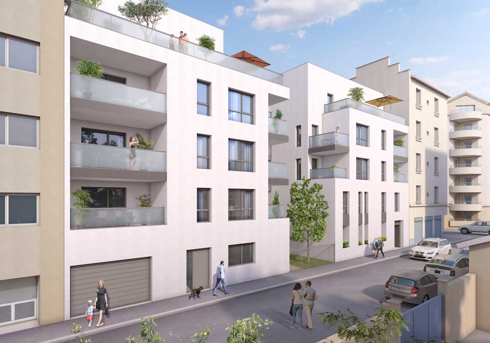 Programme immobilier à Villeurbanne