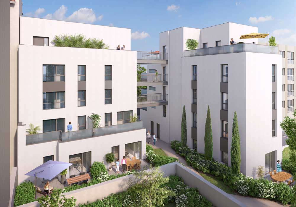 Programme immobilier à Villeurbanne